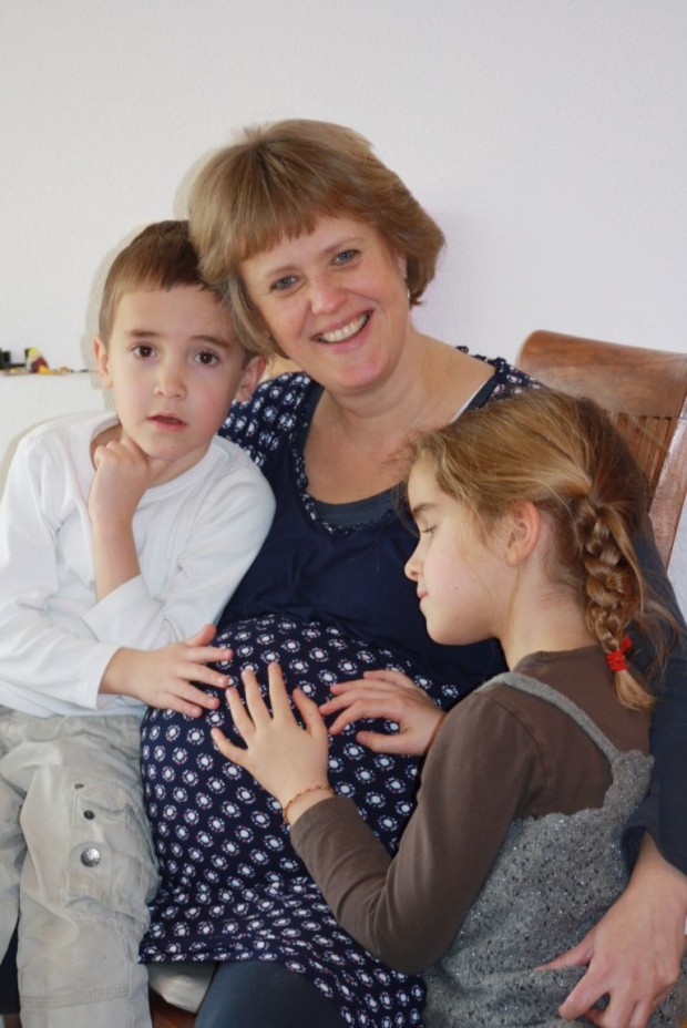 Roos, Elin en Milan